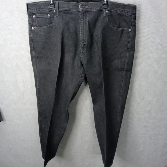 Levis 569 men's 42"× 30" black jeans red tab. A9pm - Picture 1 of 9